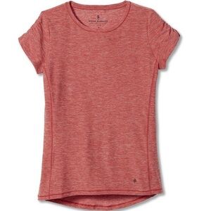 Royal Robbin’s Women's Tech Travel Tee Chrysanthemum Heather Large